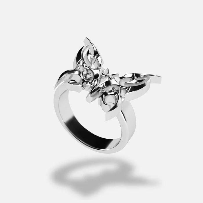 TRIBAL BUTTERFLY RING