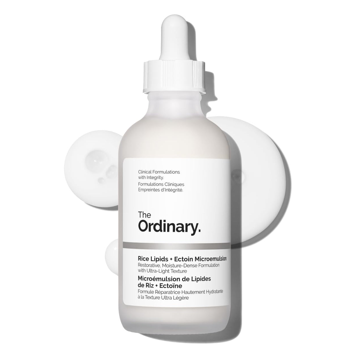 The Ordinary Rice Lipids + Ectoin Microemulsion Moisturizer for Dry Skin, Soothing Hydration, Barrier Repair, Reduced Redness