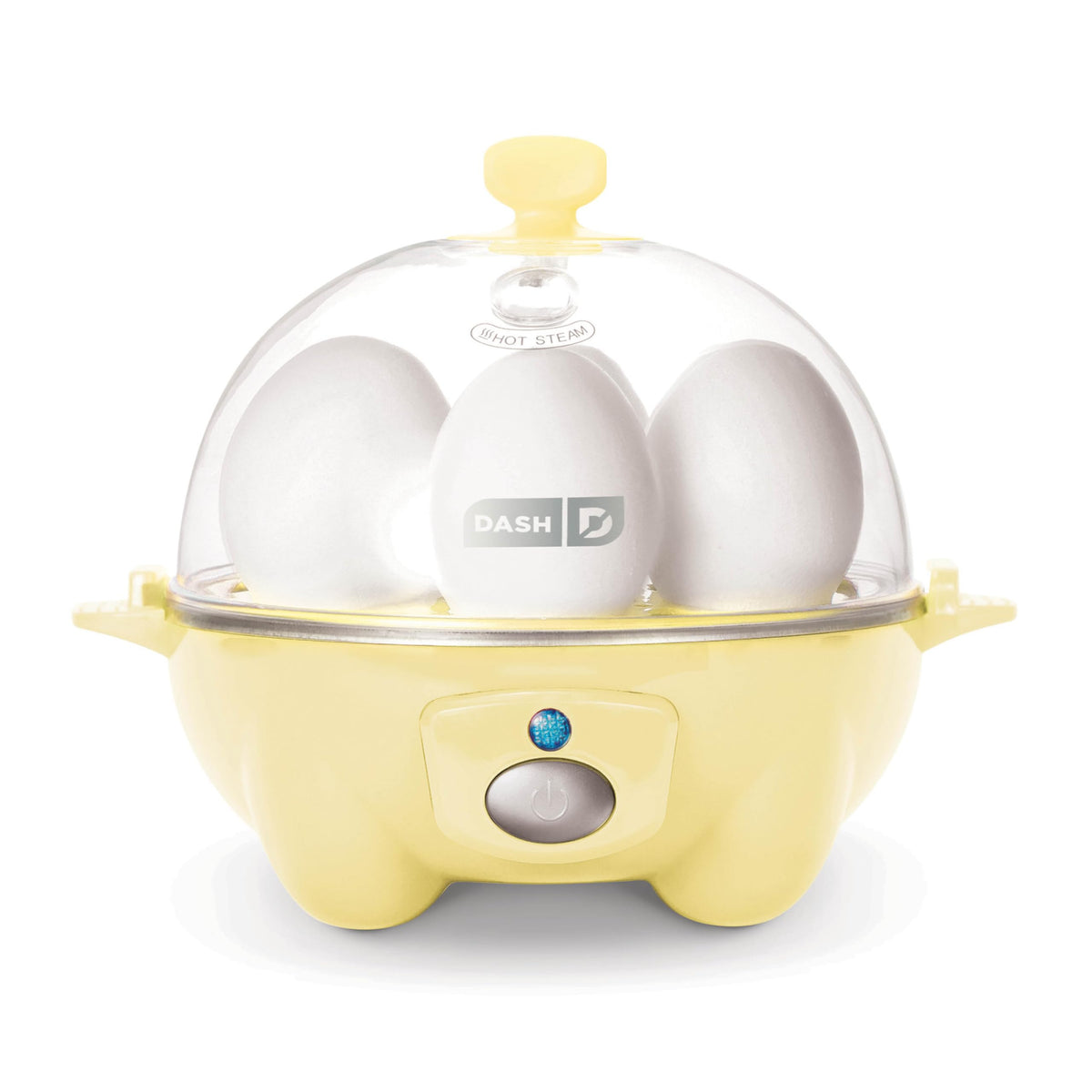 DASH Electric Rapid Egg Cooker for Hard Boiled/Poached/Scrambled Eggs or Omelets with Auto Shut-Off Feature, Black, 7 Egg Capacity