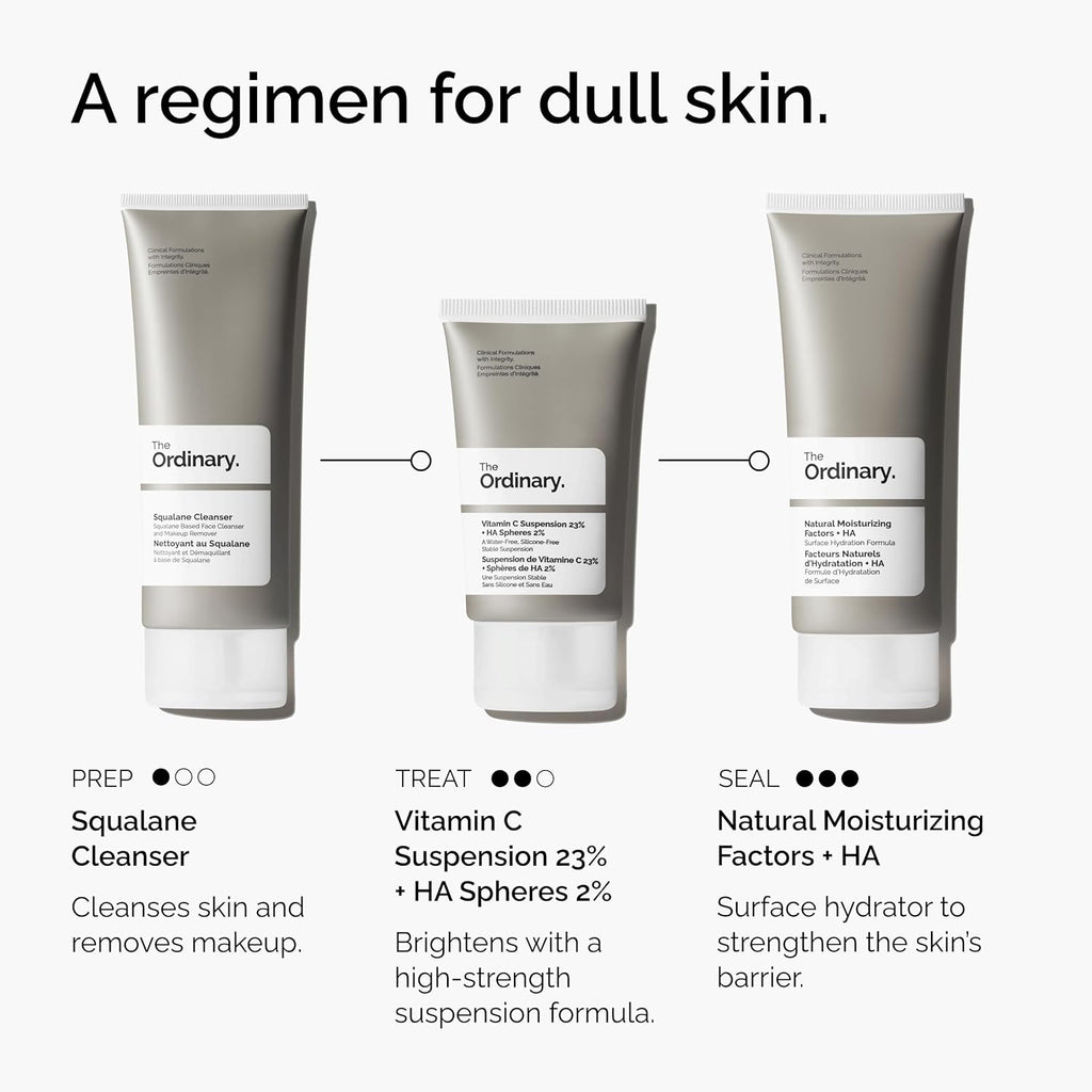 The Ordinary Vitamin C Suspension 23% + Hyaluronic Acid Spheres 2%, Serum with Pure L-Ascorbic Acid