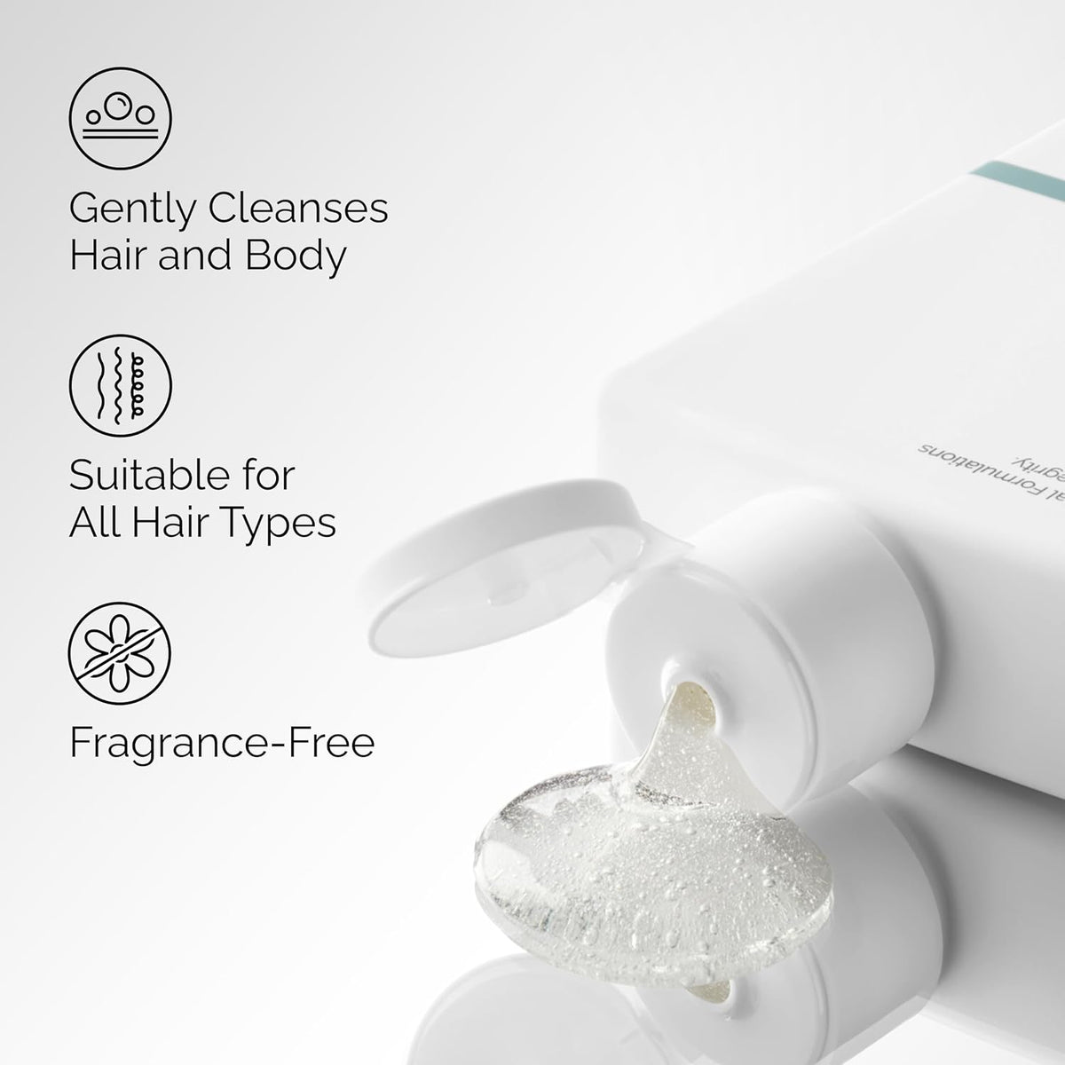 The Ordinary Sulphate 4% Cleanser for Body and Hair, Gentle Fragrance-Free Shampoo and Body Wash, 8.1 Fl Oz