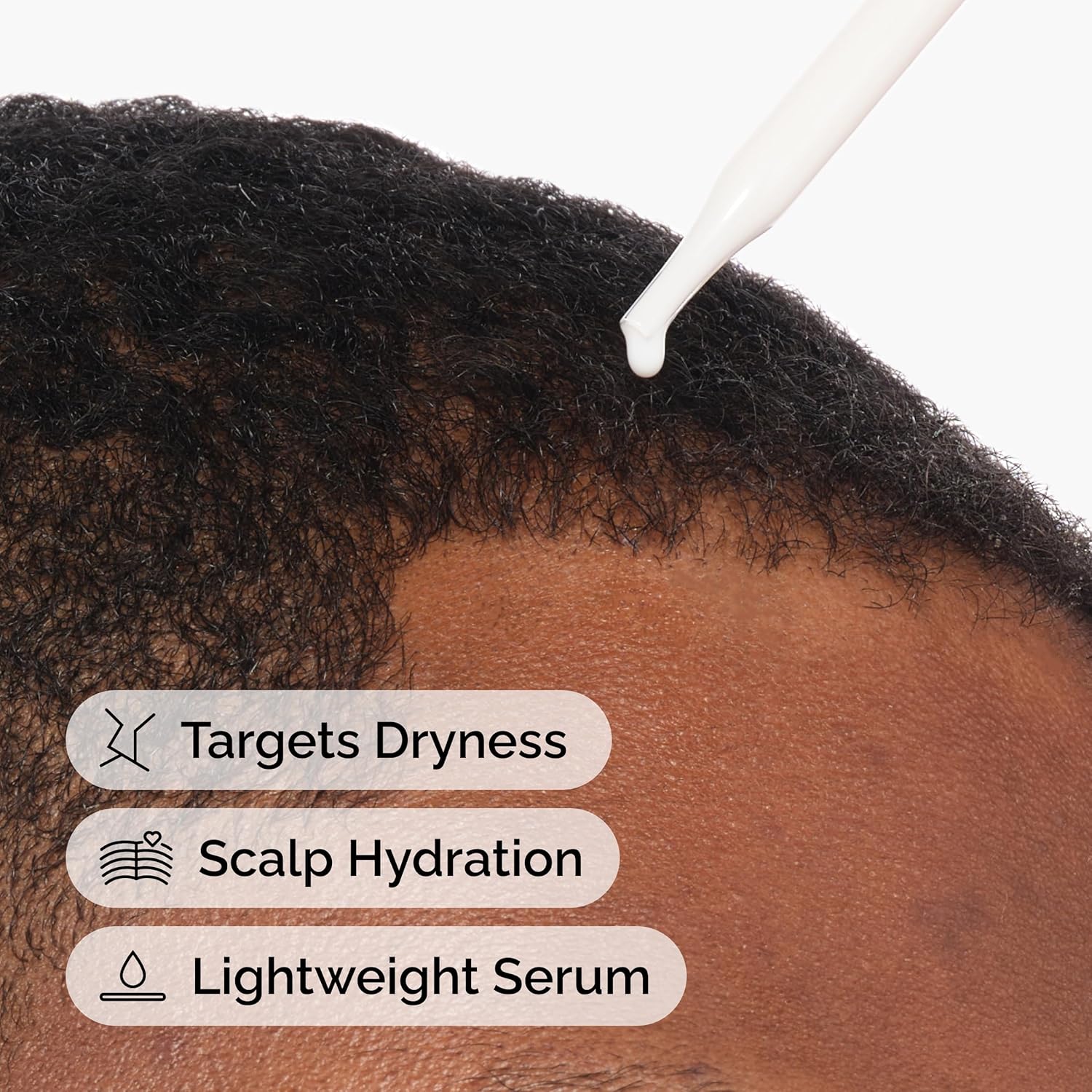 The Ordinary Hair Care Natural Moisturizing Factors + Hyaluronic Acid, Lightweight Hydrating Scalp Serum with Hyaluronic Acid and Squalane, 2 Fl Oz